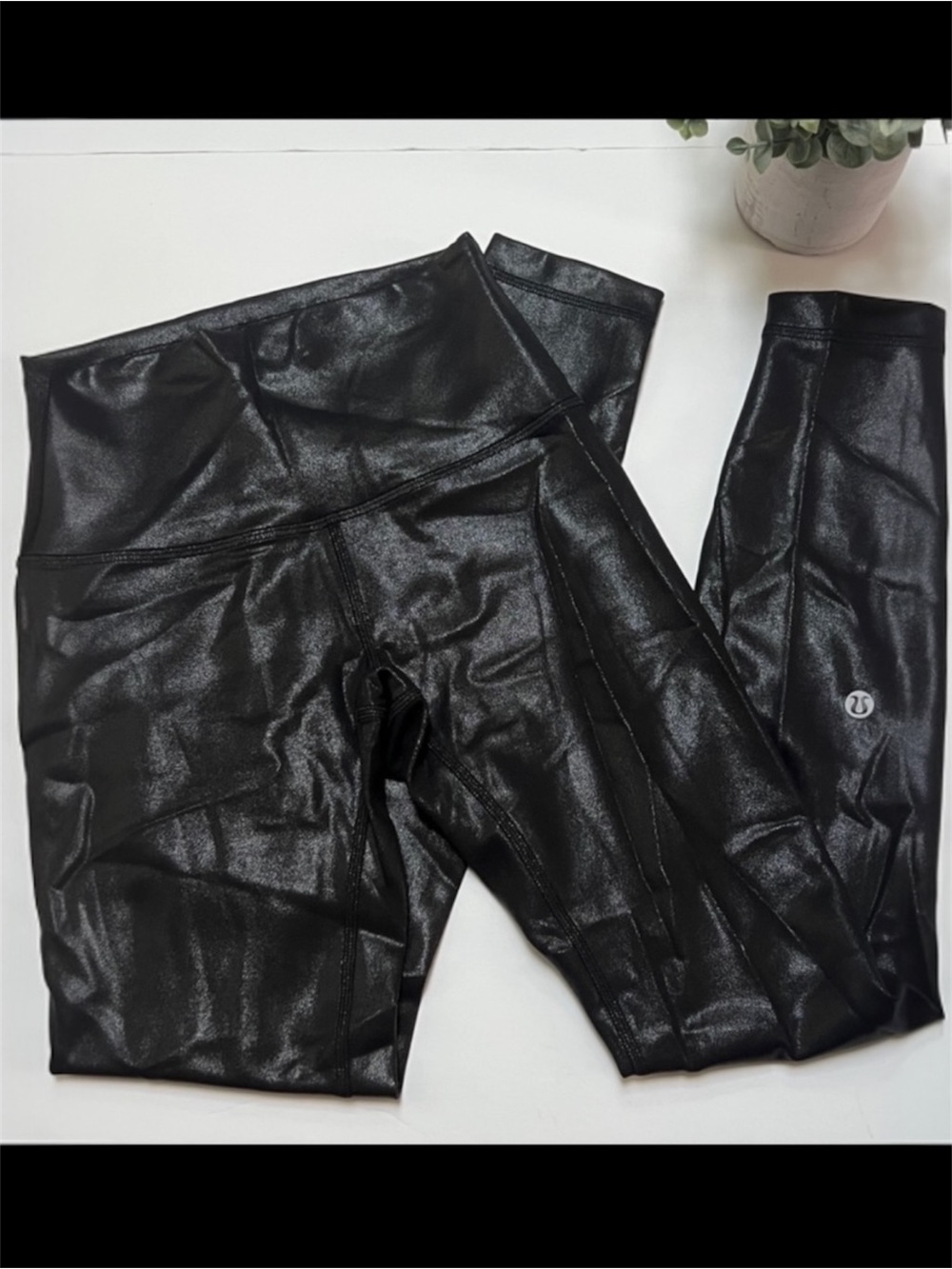 Lululemon Wunder Train High Rise Tight 25” Foil Size 2
